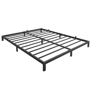homfan Bed Frame with Under Bed Storage, Heavy Duty Mattress Foundation, Easy Assembly, No Box Spring Needed - 1 of 4