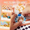 Joyfy Animal Dot Art Kit for Kids 3-7, No Mess Sticker Arts and Crafts, Creative DIY Activity Toy, Birthday Easter Christmas Gifts for Boys Girls - 4 of 4