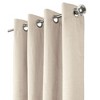 Thermaplus Shadow Window Treatment Blackout Grommet Curtain Panel 52" x 108" for Bedroom Livingroom Off-white - 3 of 4