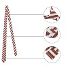 INSPIRE CHIC Men's Self-Tied Linen Slim Necktie - 3 of 4