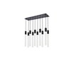 Elegant Lighting Weston 10 - Light Pendant in  Black - 2 of 4