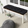 Tangkula Outdoor Indoor Bench Cushion Patio Chair Cushion 52" x 19.5" x 6" - 2 of 4