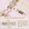 Kumasinova Hard-Shell Luggage,Set of 3,2 Expandable Suitcases with TSA Lock & Travel Bag,Front Opening Luggage with USB Ports,20"&24" - 3 of 4