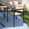 Standlake Slatted Outdoor Chairs - Set of 2 - OD1132308 - Natural - SEI - 2 of 4