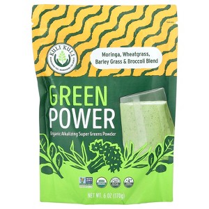 Kuli Kuli Green Power, Organic Alkalizing Super Greens Powder, 6 oz (170 g) - 1 of 2