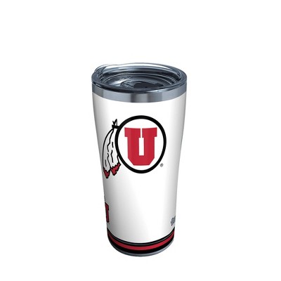 NCAA Utah Utes 20oz Arctic Stainless Steel Tumbler