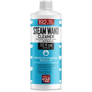Impresa 32oz Steam Wand Cleaner, Removes Mineral Buildup and Milk Protein Residue in Steam Wands, Milk Frothers, Up to 192 Uses - 1 of 4