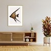 Amanti Art Beige Fish by Eins Kubistika Wood Framed Wall Art Print - 4 of 4