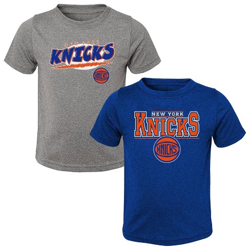 Nba New York Knicks Infant Boys' 3pk Bodysuit Set : Target