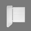 NicBex Wall Mounted Bathroom Storage Cabinet with Mirror,Bathroom Wall Cabinet with Adjustable Shelves,Bathroom Medicine Cabinet for Bathroom - 4 of 4