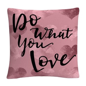 Abc Art 16 X 16 Decorative Throw Pillow by Trademark Fine Art - 1 of 4