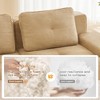 GDFStudio Renee 82" Modern Corduroy Upholstered 2-Seater Sectional Sofa, No Ottoman Included, - 4 of 4