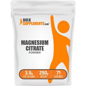 BulkSupplements Magnesium Citrate Powder - 1 of 4