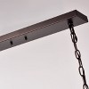 Chloe Lighting Ironclad Industrial 5 Light Oil Rubbed Bronze Island Pendant Ceiling Fixture 36" Wide - 4 of 4