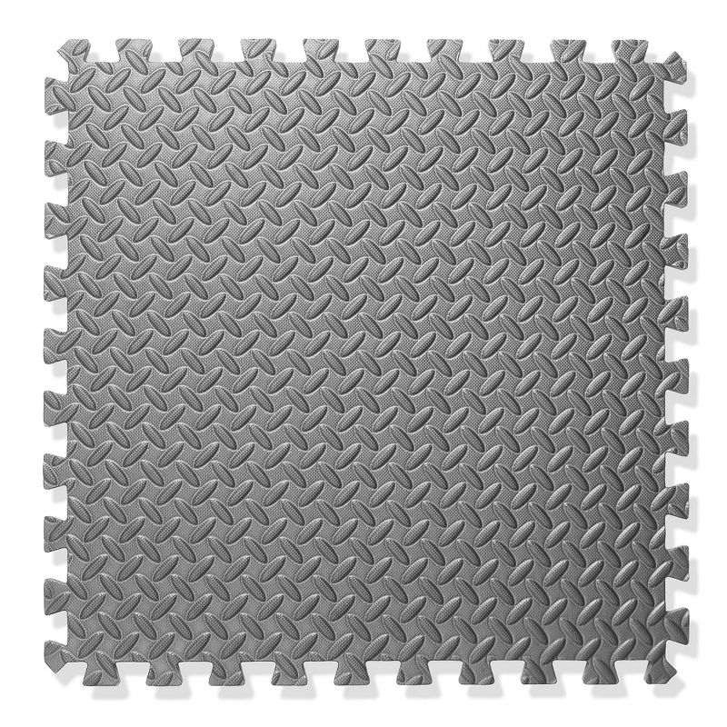 Philosophy Gym Exercise Flooring Mats - Foam Rubber Interlocking Puzzle Floor Tiles 12 - 120 SQFT, 5 of 8