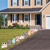 Big Dot of Happiness Two Cool - Girl - Lawn Decorations - Outdoor Pastel 2nd Birthday Party Yard Decorations - 10 Piece - 3 of 4