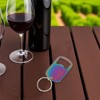 Unique Bargains Bottle Opener Standard Bottle Opener Small Hand Clean Only Stainless Steel 1.22"x1.97" 1Pcs - 2 of 4