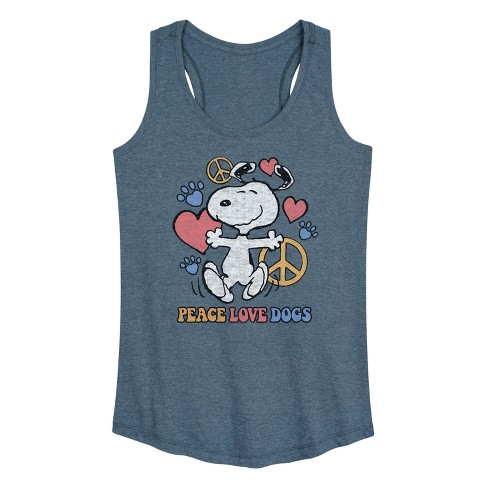 Women's - Peanuts -  Graphic Racerback Tank - image 1 of 4