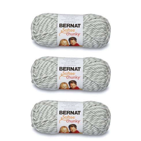 (Pack of 2) Bernat Softee Chunky Yarn-White