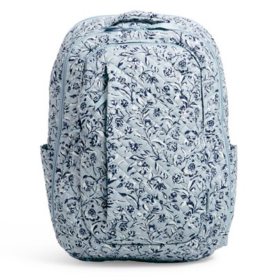 Vera Bradley Women's Performance Twill Campus Backpack Cloud Gray Paisley