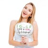 Big Dot of Happiness Golf Girl - Pink Birthday Party or Baby Shower Photo Booth Props Kit - 20 Count - 3 of 4