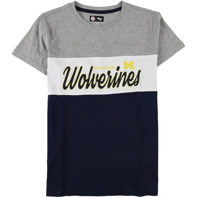 G-III Sports Womens Michigan Wolverines Graphic T-Shirt, Multicoloured, Medium