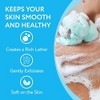 Impresa Eco-Friendly Loofah/Loofa/Mesh Bath and Shower Sponge, 6-Pack - for Men and Women - Bulk Body Puffs - 3 of 4
