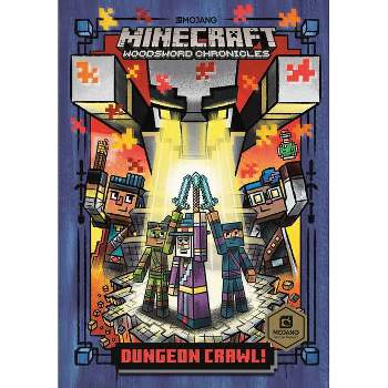 Dungeon Crawl! (Minecraft Woodsword Chronicles #5) - (Stepping Stone Book(tm)) by Nick Eliopulos (Hardcover)
