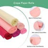Unique Bargains Durable Soft Flexible Colorful Crepe Paper Variety of Colors 2 Pcs - 2 of 4