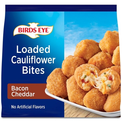 Birds Eye Frozen Bacon Cheddar Cauliflower Veggie Bites - 12oz : Target