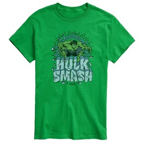 Men's - Marvel - Hulk Smash Short Sleeve Graphic T-Shirt - 1 of 4