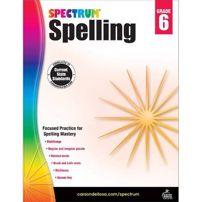 Spectrum Spelling, Grade 6 - (Paperback)