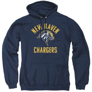 University of New Haven Official Unh Chargers Logo Adult Pull-Over Hoodie - 1 of 4