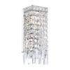 CWI Lighting Colosseum 2 Light Wall Sconce With Chrome Finish - 3 of 4