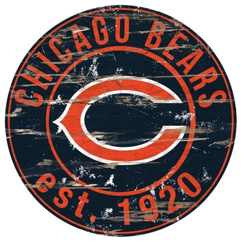 Nfl Chicago Bears Established 12' Circular Sign : Target
