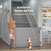 BabyBond Retractable Baby Gate for Stair and Doorway,33" Tall, 71" Wide,Hardware Mounting Kit - 2 of 4