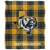 East Texas Baptist University Campus Plaid Spirit Silky Touch Super Soft Throw Blanket 50x60 - 2 of 4