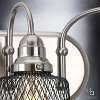 Urban Ambiance Luxury Vintage Bathroom Vanity Light,  8.375"H x 23.375"W,  Brushed Nickel Finish, UHP2722 - 4 of 4