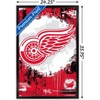 Trends International NHL Detroit Red Wings - Maximalist Logo 23 Framed Wall Poster Prints - 3 of 4
