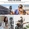 Boersma Metal Phone Tripod Mount Adapter with Arca QR Base, Cold Shoe, 360° Swivel 180° Tilt, Phone Holder Compatible with iPhone 15 Pro Max - 2 of 4