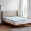 2-in-1 Gel Memory Foam Mattress Topper - Brookside Home - 2 of 4