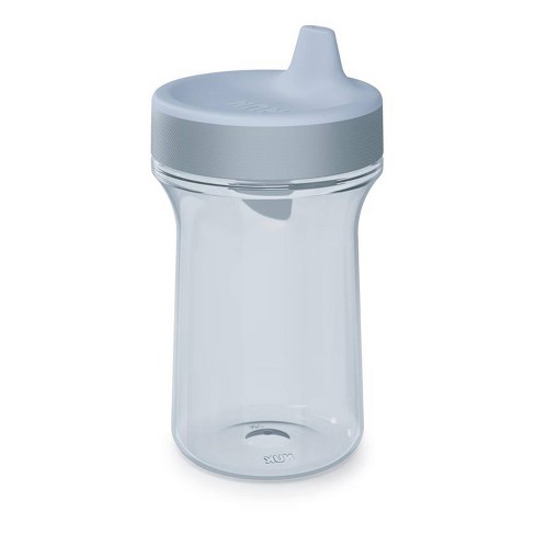 The First Years Baby Shark 9oz Hard Spout Portable Sippy Bin Cup