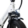 GOTRAX Adult F2 20" Step Through Electric Folding Bike - White - image 4 of 4