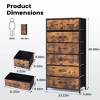 Pellebant Vertical Storage Dresser 7-drawer Chest Closet Organizer Unit for Bedroom - 2 of 4