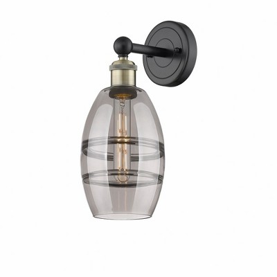 Vaz - 1 Light Wall Sconce In Industrial Style-10.38 Inches Tall and 5.88 Inches Wide