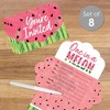 Big Dot of Happiness Sweet Watermelon - Fill-In Cards - Fruit Party Fold and Send Invitations - Set of 8 - 2 of 4