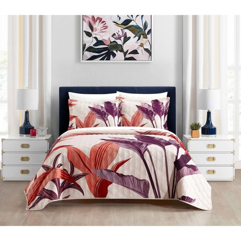 Floral bed in store a bag queen