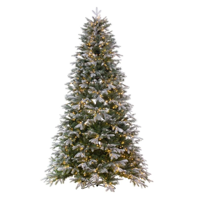 Vickerman Artificial Frosted Douglas Fir Christmas Tree, 1 of 7