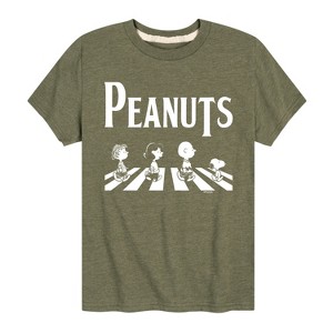 Boys' - Peanuts - Peanuts Crossing Road Short Sleeve Graphic T-Shirt - 1 of 4