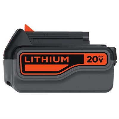 Black & Decker - 20V MAX 3 Ah Lithium-Ion Battery